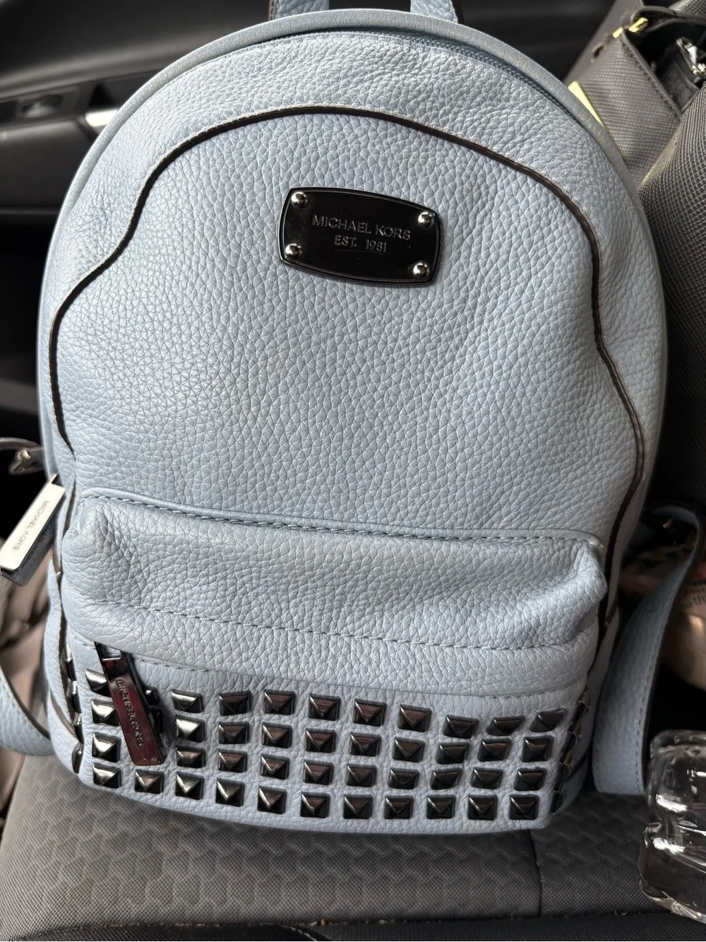 Michael Kors pebbled leather